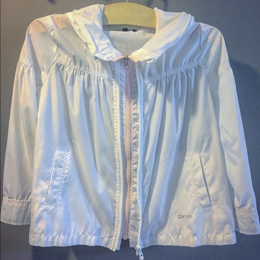 DKNY little Girls raincoat